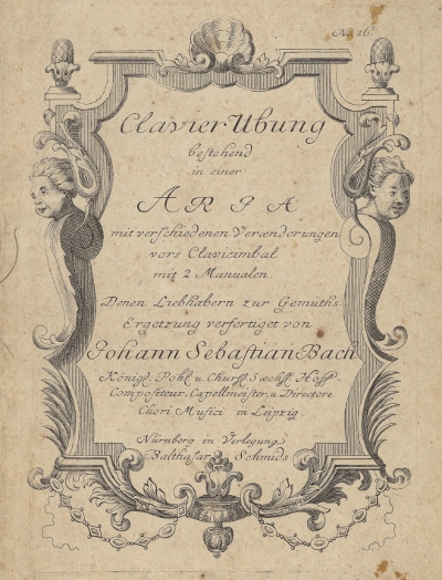 Clavier Übung IV title page